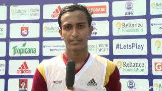 RFYS Guwahati Senior Boys  Noonmati Public School vs Madhab Das High School Interview [upl. by Annamaria]