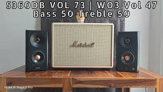 รีวิวเปรียบเทียบเสียง Marshall Woburn iii VS Edifier S360DB Sound Compare [upl. by Norrehs871]