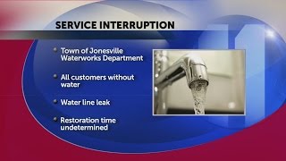 Water service in Jonesville Virginia shut off due to leak [upl. by Aretta231]