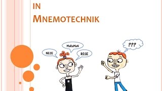 Kasusendungen in Mnemotechnik [upl. by Ehav]