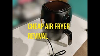 Chefman Air Fryer Fix bad switch [upl. by Esyned]