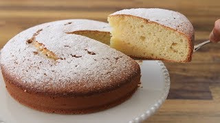 Quick and Easy Yogurt Cake Recipe [upl. by Aynatan]