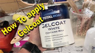 How to Apply Gelcoat Part one [upl. by Nitnilc]