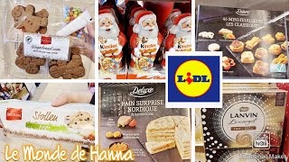 LIDL FRANCE ARRIVAGE 0412 CHOCOLAT BISCUITS NOËL 🎅 [upl. by Dyane115]