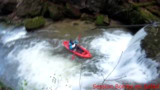 Rivière du Jura en kayak gonflable Gumotex  Safari [upl. by Hsenid]