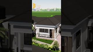 Simple Mediterranean House Design  4 Bedroom House tour  100X100 ft [upl. by Telimay]