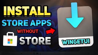 BEST METHOD to Install Microsoft Store Apps Without the Microsoft Store Windows 1011 Tutorial [upl. by Agretha393]