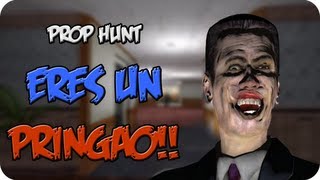 ERES UN PRINGAO  c VEGETTA777 Luzu y Willyrex  Prop Hunt  8 [upl. by Yzmar919]