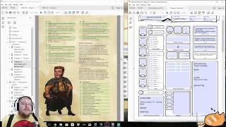 DampD 5E Character Creation Halfling Warlock ArchfeyBook  Abagail Summersday [upl. by Veats]