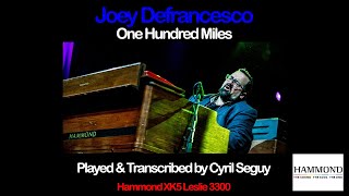 One Hundred Ways Joey Defrancesco  Cover Solo Cyril SEGUY [upl. by Stclair861]