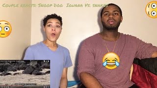 Couple Reacts Snoop Dog  Iguana vs Snakes [upl. by Islehc]