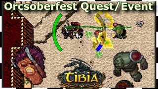 Orcsoberfest QuestEvent Omówienie eventu  Wielki Sznycel i BOSS Król Chuck  TIBIA [upl. by Emmett966]