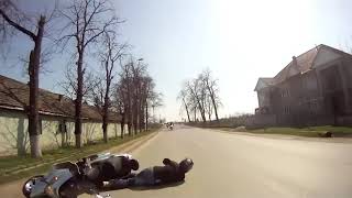 Suzuki Burgman CRASH [upl. by Tenahs307]