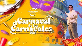 🎭 Carnaval PortAventura 2023 🎉 ESPECTACULAR 🥳 [upl. by Lekcar129]