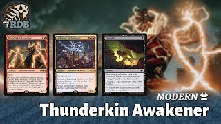 Thunderkin Awakener in Modern Magic the Gathering Online [upl. by Berthe]