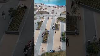 An Icon of Baku crescent mall holidays holidays baku azerbaijan travelwithboss [upl. by Irtak]