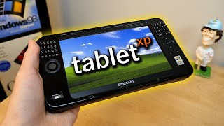 Samsungs Handheld Windows XP Tablet from 2007 [upl. by Urana]