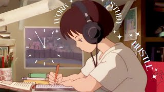 1 HOUR STUDY WITH ME  anime pomodoro timer w 5 min break amp background music  studyworkhustle [upl. by Hutton]