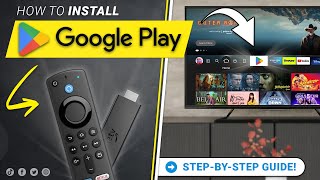 🛍️ GOOGLE PLAY STORE on Firestick Fire Cube Fire TV amp Fire Tablets [upl. by Herrod65]