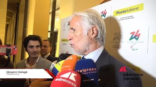 Olimpiadi 2026 Malagò Coni “Poste Italiane partner ideale per gestione logista [upl. by Pappas]