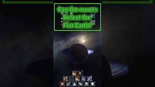 CAN the moons defeat the Flat Earth solarsmash gaming planetsmash planet fun solarsystem [upl. by Colby236]