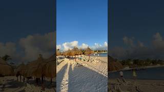 Bahia Principe Luxury Akumal Beach at 8AM beach allinclusive rivieramaya [upl. by Gargan583]