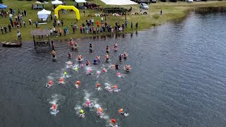 Duatlón AGUAS ABIERTAS Y ATLETISMO  FT VIVE [upl. by Sanjiv]