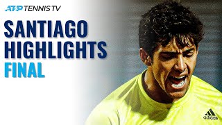 Cristian Garin vs Facundo Bagnis  Santiago 2021 Final Highlights [upl. by Greenes]