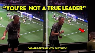 They filmed Mbappe getting SCREAMED at for his Bad Performance [upl. by Danika]