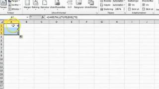 Terningkast simulering med Excel [upl. by Oba974]