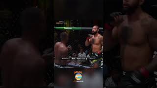 Jamahal Hill WEATHERS THE STORM Against Thiago Santos And KNOCKS HIM UNCONSCIOUS [upl. by Latsryc]