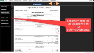 El Mejor Sistema Profesional de Remuneracion liquidacion de sueldo En excel [upl. by Enoch281]