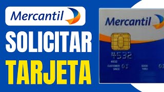 Cómo SOLICITAR Tarjeta De Crédito Mercantil  Guia Completa [upl. by Yenroc941]