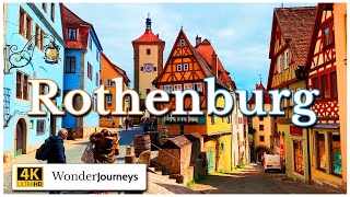 Most beautiful town of Germany Rothenburg [upl. by Aiker270]