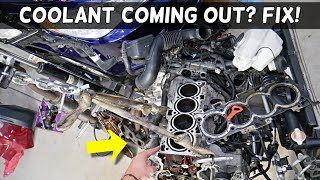 WHY COOLANT COMES OUT OF RADIATOR CAP OR OVERFLOW TANK RESERVOIR ON A CAR [upl. by Bryana]