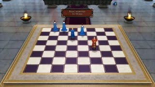 4K Battle Chess Game of Kings I Three Queen [upl. by Eta]