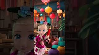 Anya Elsya and Tanyas Adventure  kidshort  elsa barbie frozen anna barbie anya [upl. by Adolpho]