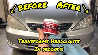 Fully Restore Headlights For Only 6 NO SANDING NEEDED [upl. by Meryl743]