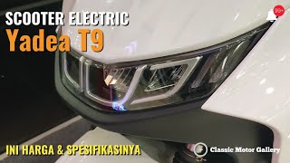 SCOOTER ELECTRIC  MOTOR LISTRIK  ELECTRIC BIKE YADEA T9 youtube motorcycle motor bike rider [upl. by Cirda]