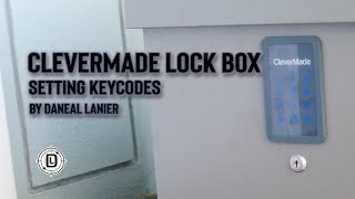 Resetting Clevermade lock box keycodes [upl. by Rednasela]