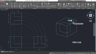 HOW TO CREATE TRIMETRIC DRAWING [upl. by Sansone948]