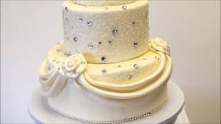 Wedding Cake with Diamonds  Cake With Diamonds [upl. by Doak]