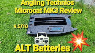 Angling Technics Microcat Mk 3 Review Baitboat Technicat Procat Standard BaitBoat ALTechnologies UK [upl. by Carmena]