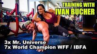 Training with 3x Mr Universe  Arm Workout  Cindy Landolt [upl. by Eamaj]