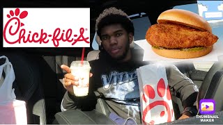 CHICKFILA MUKBANG [upl. by Dodson473]