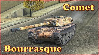 BatChâtillon Bourrasque Comet  WoT Blitz UZ Gaming [upl. by Naget]