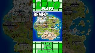 Fortnite Alternate C3 S3 REMIX fortnite fortnitemapconcept shorts [upl. by Yatnuahs]