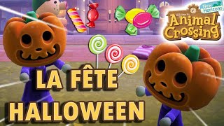 C’est la Fête d’Halloween  🎃 Jacqu’o est là  🎃  Animal Crossing New Horizons [upl. by Avrit]