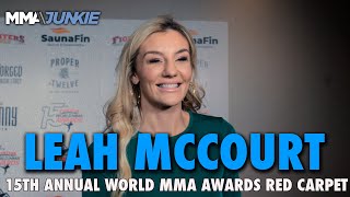 Leah McCourt Frustrated With Uncertainty of Bellator Title Shot vs Cris Cyborg After PFL Merger [upl. by Ahsienel]