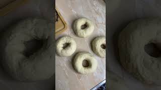 Bagels for the first time how did I do cooking recipes vlogkenyanvlogs [upl. by Nnayt395]